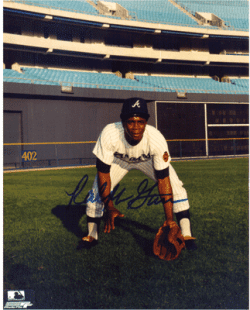 AUTOGRAPHED SIGNED photo RALPH GARR #2 Atlanta Braves