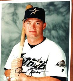 AUTOGRAPHED  photo RUSS JOHNSON Houston Astros