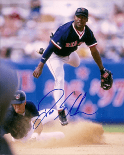 AUTOGRAPHED DONNIE SADLER Boston Red Sox photo