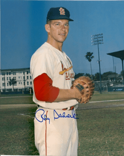 AUTOGRAPHED RAY SADECKI St. Louis Cardinals photo