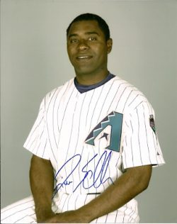 Autographed DONNIE SADLER Arizona Diamondbacks Photo