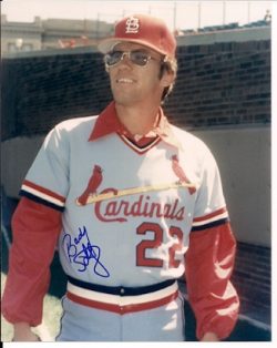 AUTOGRAPHED BUDDY SCHULTZ St. Louis Cardinals photo
