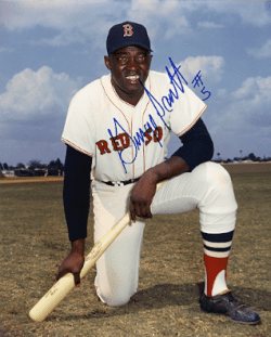 AUTOGRAPHED GEORGE SCOTT 8x10 Boston Red Sox photo