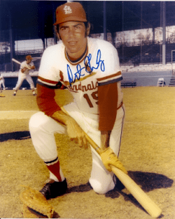 AUTOGRAPHED ART SHAMSKY St. Louis Cardinals photo