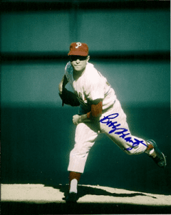 AUTOGRAPHED BOBBY SHANTZ  photo  Philadelphia Phillies