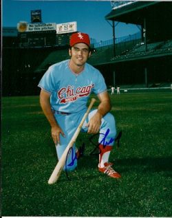 AUTOGRAPHED BILL SHARP 8X10 Chicago White Sox Photo