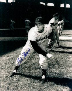 AUTOGRAPHED  photo BOB SHAW  Detroit Tigers