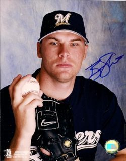 AUTOGRAPHED photo BEN SHEETS Milwaukee Brewers