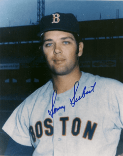 AUTOGRAPHED SONNY SIEBERT 8x10 Boston Red Sox photo