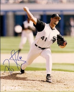 AUTOGRAPHED  photo BILL SIMAS  Chicago White Sox