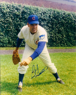AUTOGRAPHED CURT SIMMONS 8x10 Chicago Cubs Photo