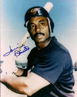 AUTOGRAPHED  photo LONNIE SMITH Baltimore Orioles