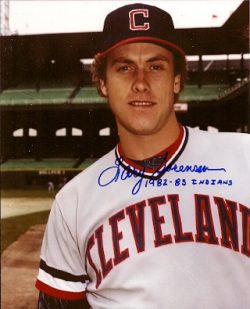 AUTOGRAPHED  photo LARY SORENSEN Cleveland Indians