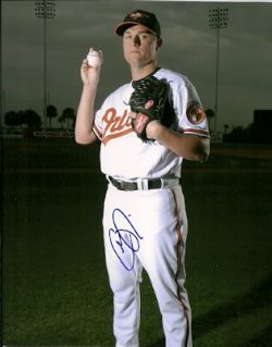 AUTOGRAPHED  photo CHORYE SPOONE Baltimore Orioles