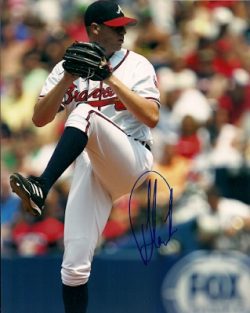 AUTOGRAPHED  PHIL ST0CKMAN Atlanta  Braves