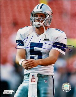 Autpgraphed CLINT STOERNER Dallas Cowboys Photo
