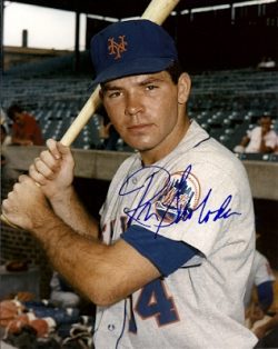 AUTOGRAPHED RON SWOBODA 8x10 New York Mets photo