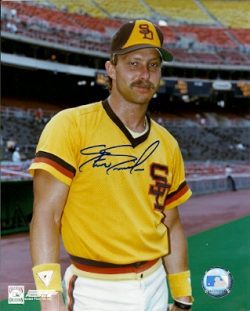 AUTOGRAPHED STEVE SWISHER  SD Padres photo