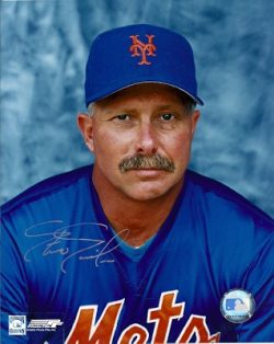 AUTOGRAPHED STEVE SWISHER New York Mets photo