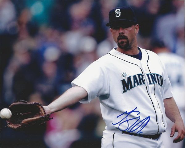 AUTOGRAPHED George Sherrill Seattle Mariners Photo