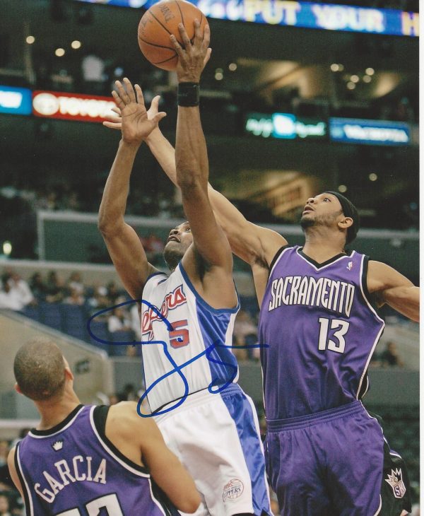 Autographed Cuttino Mobley Los Angeles Clippers Photo