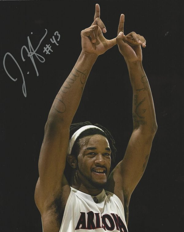 Autographed Jordan Hill Arizona Wildcats 8x10 Photo