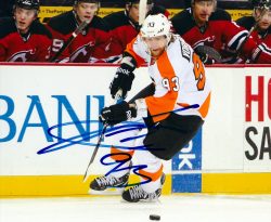 Autographed JAKUB VORACEK  8X10 Philadelphia Flyers Photo