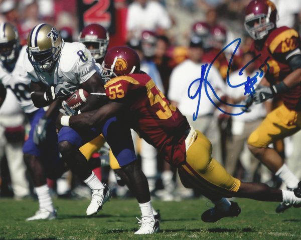 Autographed KEITH RIVERS USC Trojans Photo