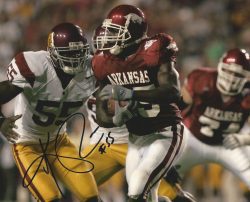 Autographed KEITH RIVERS USC Trojans Photo