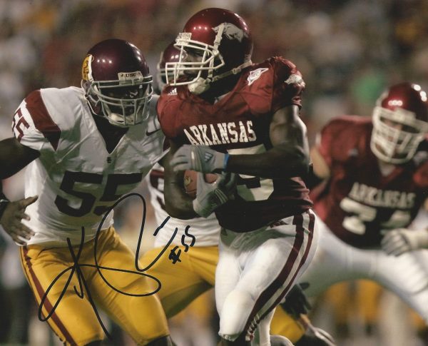 Autographed KEITH RIVERS USC Trojans Photo