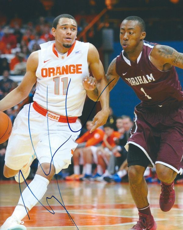 Autographed Tyler Ennis Syracuse Orangemen 8x10 Photo