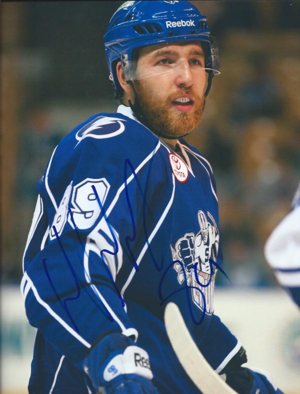 Autographed Nikita Nesterov Tampa Bay Lightning  8x10  Photo