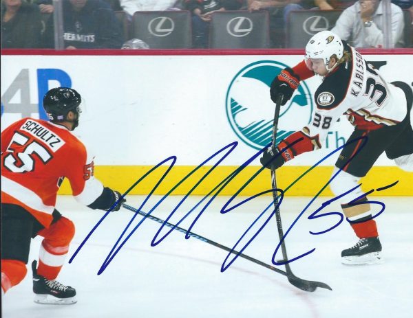Autographed Nick Schultz  8X10 Philadelphia Flyers Photo
