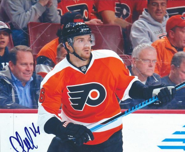Autographed Carlo Colaiacovo 8X10 Philadelphia Flyers Photo
