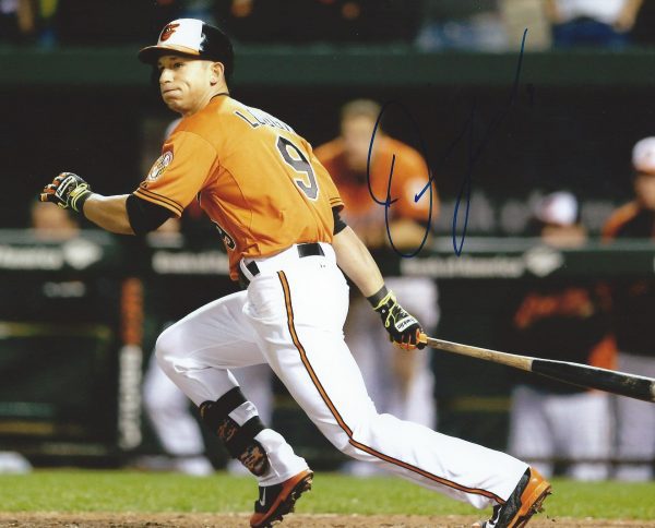 AUTOGRAPHED David Lough 8X10 Baltimore Orioles Photo