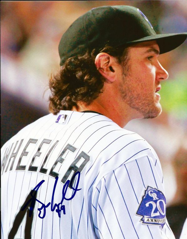 AUTOGRAPHED Ryan Wheeler 8X10 Colorado Rockies Photo
