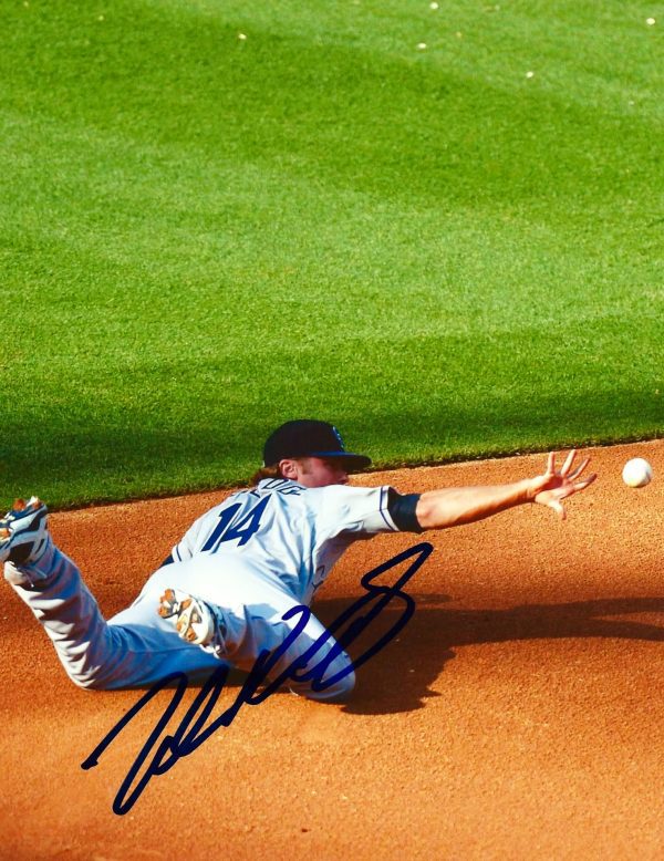 AUTOGRAPHED Josh Rutledge 8X10 Colorado Rockies Photo