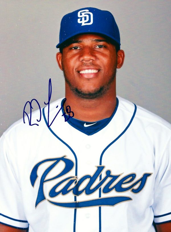 AUTOGRAPHED Rymer Liriano 8X10 San Diego Padres photo