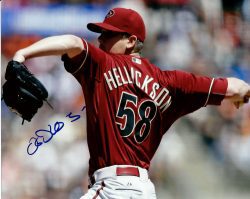 Autographed Jeremy Hellickson 8X10 Arizona Diamondbacks Photo