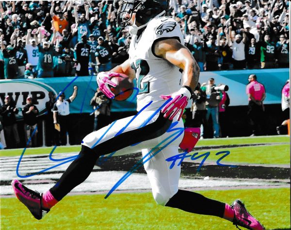 Autographed  CHRIS MARAGOS 8X10 Philadelphia Eagles Photo
