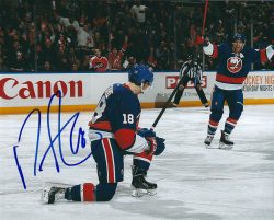 Autographed RYAN STROME 8X10 New York Islanders Photo