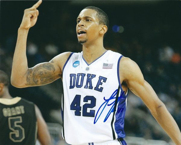 AUTOGRAPHED LANCE THOMAS 8x10  photo Duke Blue Devils