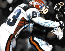 Autographed TROY VINCENT  8X10 Buffalo Bills Photo