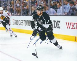 Autographed JAKE MUZZIN 8x10 Los Angeles Kings Photo