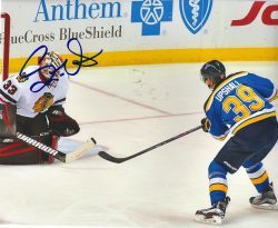 Autographed SCOTTIE UPSHALL 8x10 St. Louis Blues Photo