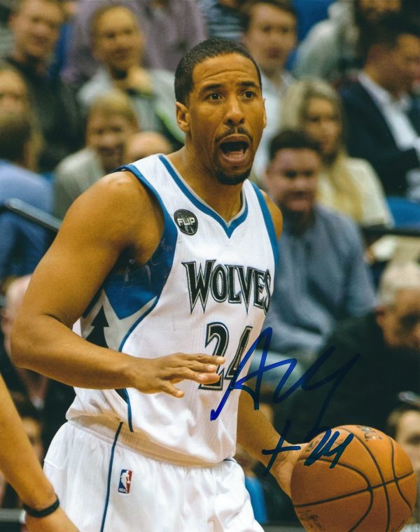 Autographed ANDRE MILLER 8x10 Minnesota Timberwolves Photo