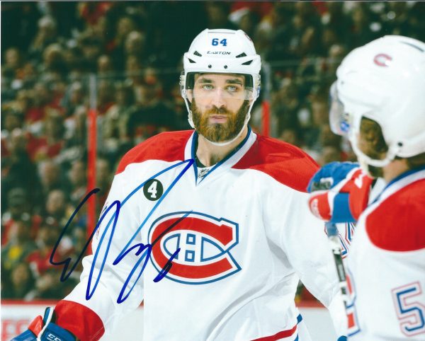Autographed GREG PATERYN 8X10 Montreal Canadiens Photo