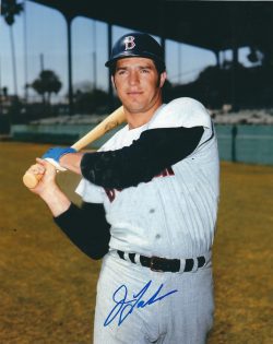 AUTOGRAPHED JOE LAHOUD 8X10 Boston Red Sox photo