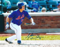 AUTOGRAPHED Matt den Dekker 8X10 New York Mets photo