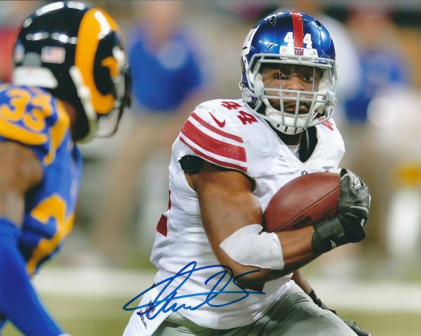AUTOGRAPHED ANDRE WILLIAMS 8X10 New York Giants Photo
